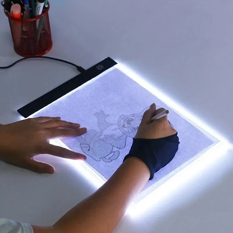 Prancheta LED Ajustável Para Desenhos